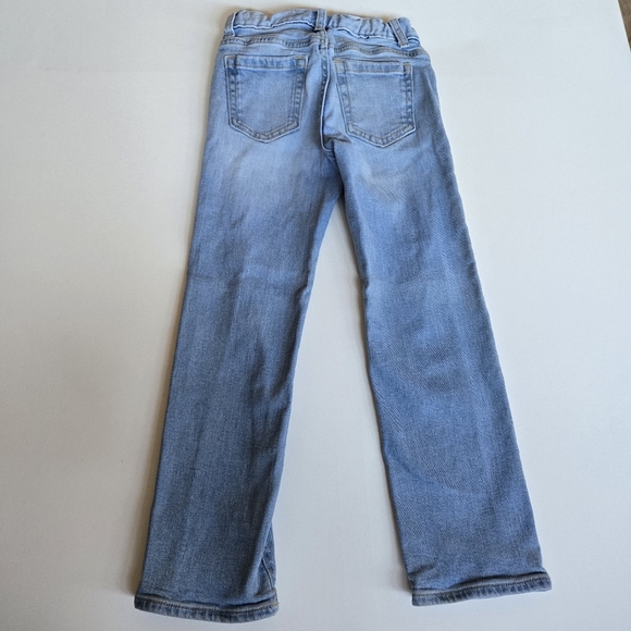 OLD NAVY BOYS Straight Leg Light wash Adjustable Flex Waist Size 7 - Picture 6 of 6